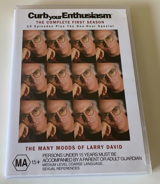 CURB YOUR ENTHUSIASM: The Complete First Season DVD (Region 4) VGC