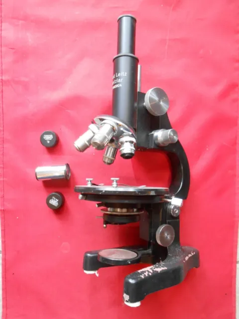 Mikroskop Ernst Leitz Wetzlar Nr.382604 3