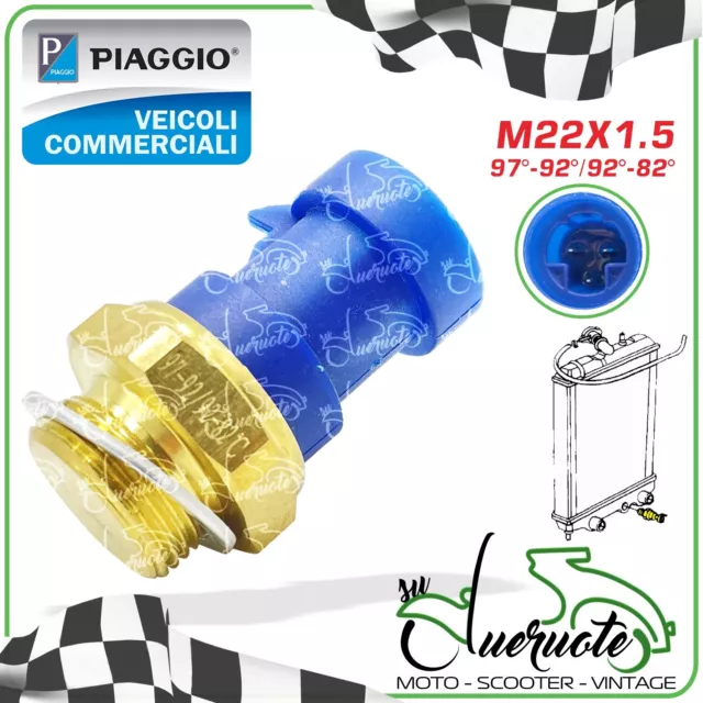 Bulbo Termointerruttore Sensore Temperatura Acqua Piaggio Porter 1200 1300 1400