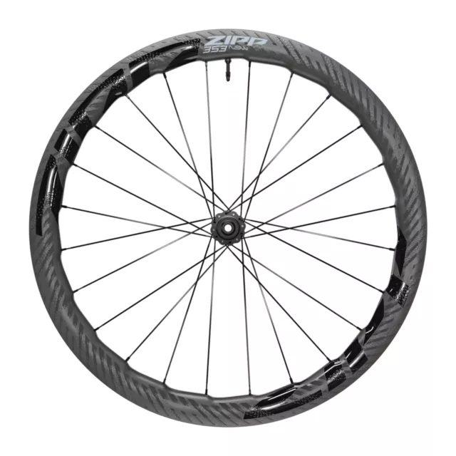 Zipp 353 NSW Carbon Clincher Scheibenbremse Vorderrad - schlauchloses Ready Rad