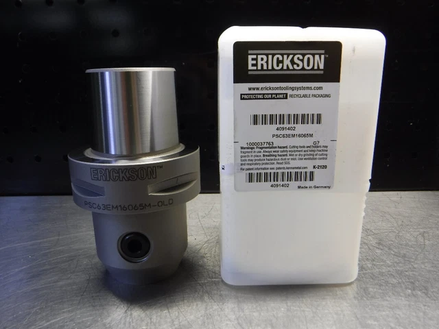 Erickson Capto C6 16mm Endmill Tool Holder 67mm Pro PSC63EM16065M (LOC103B) Erickson Capto C6 16mm Endmill Tool Holder 67mm Pro PSC63EM16065M (LOC103B)