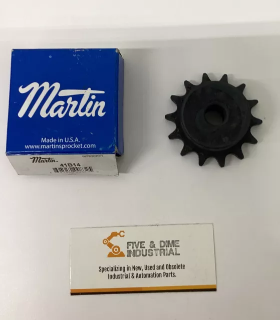 Martin 41B14 Bore to Size Sprocket  1/2'' Bore 14 teeth  (YE173)