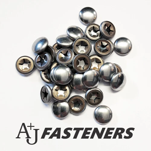 25 Rondelle Fermafilo STARLOCK Da 10 Mm - Fissaggi A Scatto Con Cappuccio
