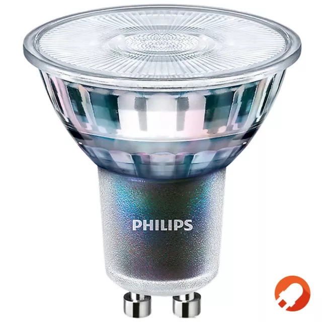 PHILIPS GU10 MASTER LEDspot ExpertColor Dimmable 3.9W Like 35W Ra97 Cold  White 36° £7.46 - PicClick UK