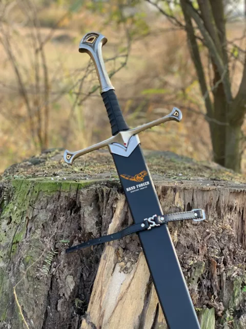 Hand Forged Steel Viking Sword, Battle Ready / Sharp Medieval Sword - Best Gifts