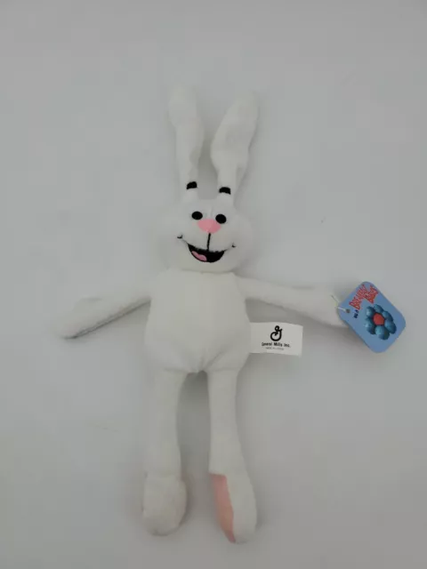 Nwt Vintage 1997 Trix White Rabbit Breakfast Babies 11" Plush Toy!