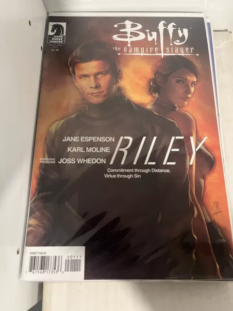 Buffy The Vampire Slayer Season 8 Riley  2010 Dark Horse Comic