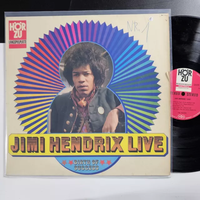 Jimi Hendrix – Live – Birth Of Success - VINYL 12" LP GEREINIGT+SCHUTZHÜLLE