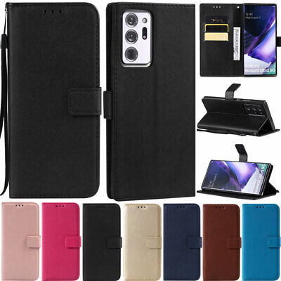 Book Wallet Leather Flip Case Cover For Samsung A52 A12 A52S A51 A72 S21 S20 S10