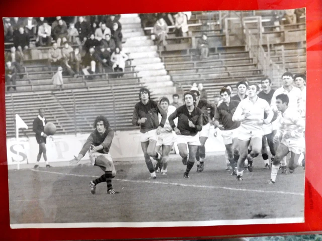 Carte d'invitation sport Rugby (Club des mordus du RCT) 1970