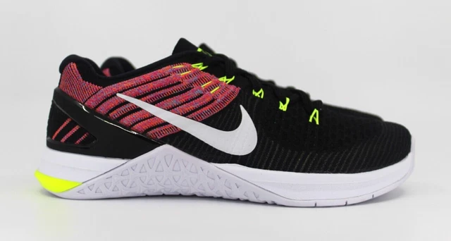 NIKE METCON DSX Flyknit Black White Volt Chlorine Blue 849809 011 59.99 PicClick UK