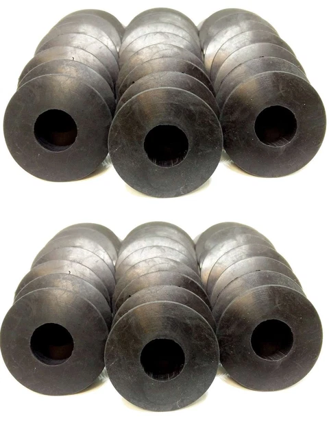 Black Rubber Gladhand Seals 50 PACK | 10028