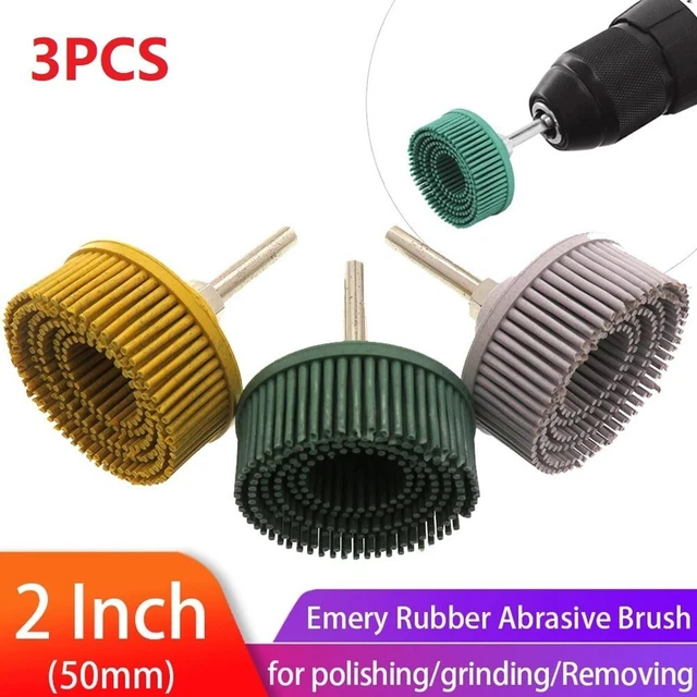 Chaud Vente Disque Brosse Pièces Remplacement Ensemble Outil 3 6.35mm Tige 65mm