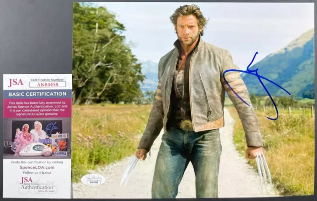 Hugh Jackman Signed X-Men Origins: Wolverine 8x10 Photo B Autograph JSA COA