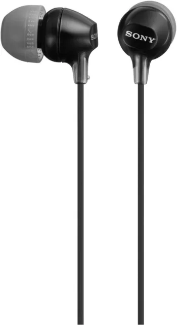Sony Kopfhörer mit Kabel MDR-EX 15 LPB Schwarz