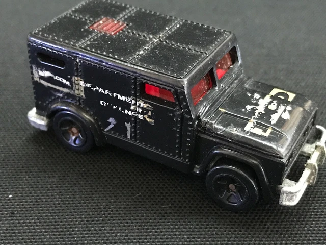 HOT WHEELS ARMORED Truck (plastic/diecast construction) Collectable ...