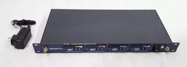VOCOPRO UHF 5800 4 CHANNEL Wireless Microphone System With Power vocopro-uhf-5800-4-channel-wireless-microphone-system-with-power