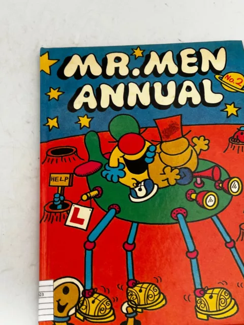 VINTAGE HARDCOVER MR Men Annual 1980 Roger Hargreaves Book Collect #LH ...