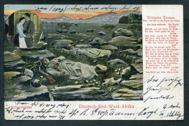 DSWA 1906 AK KRIEGSBILDER mit Text (L8211