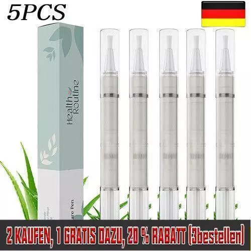 5Pcs HealthRoutine Nail Care Pen Kosmetische Nagelpilz Behandlung, schnell*