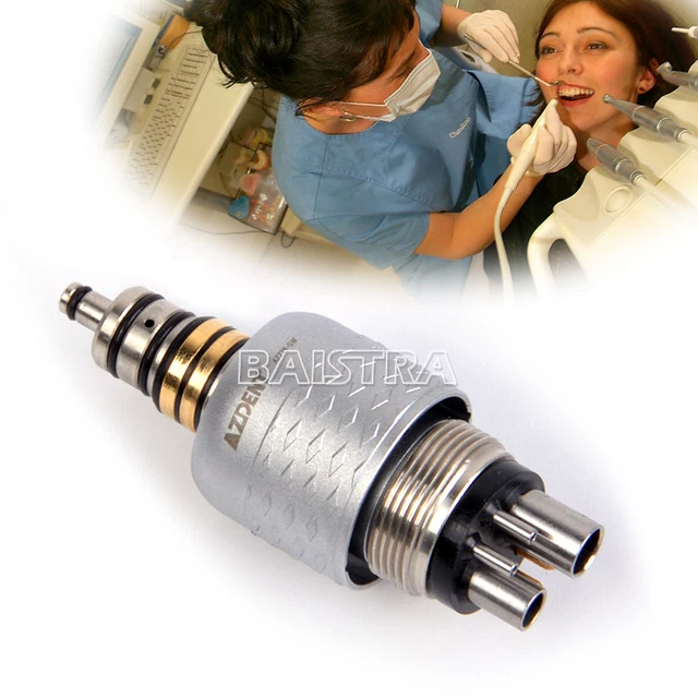 Dental Quick Coupling for Fiber Optic LED Handpiece Fit for WH Roto Quick