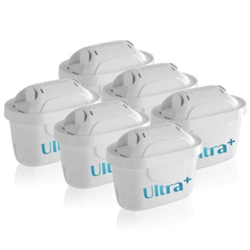 Lot de 2 filtres à eau Maxtra + 2 unités, cartouche pour filtre à eau