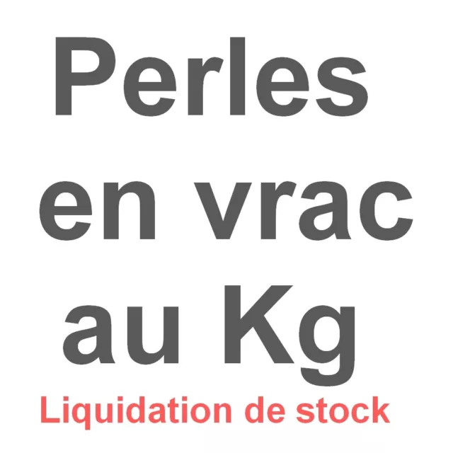 Lot de 2 kg de perles et apprêts(Déstockage, Liquidation de stock, voir descrip)