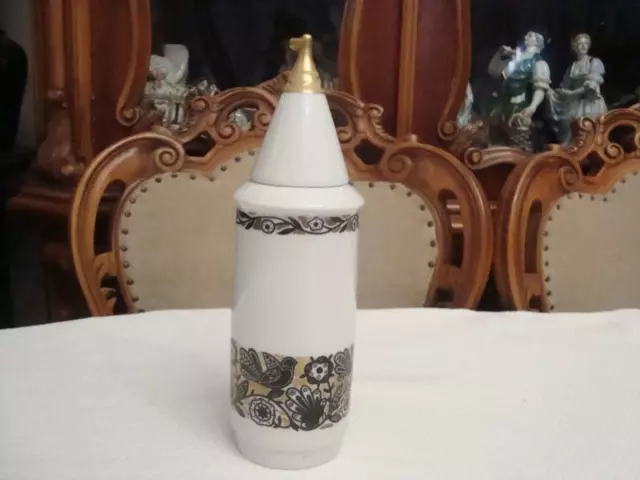 Soviet russian USSR porcelain decanter carafe for vodka Lomonosov LFZ  8628