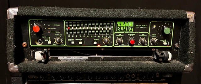 Trace Elliot GP12 SMX bass pre amp head 300W