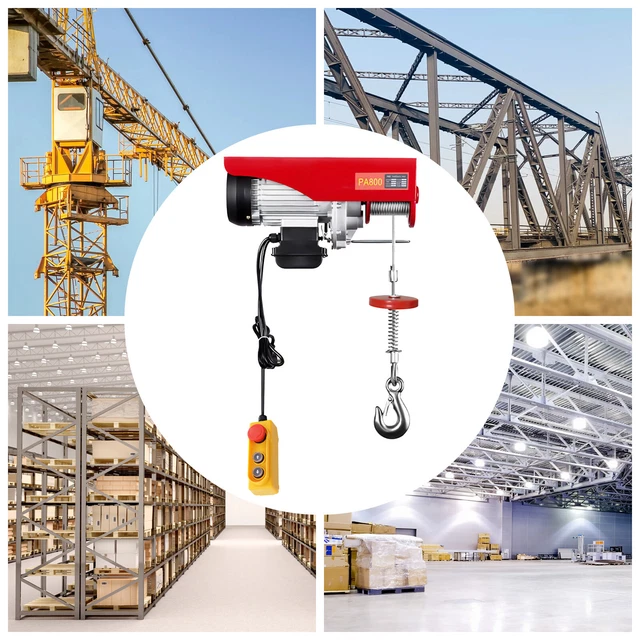 Produktbild von PA600 Elektrische Seilwinde Hebezug 600 Kg Motorwinde Seilhebezug Seilzug Winde | Helo GmbH Großhandel