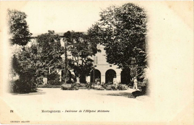 CPA AK Geiser 24 MOSTAGANEM Interior of the Military Hospital ALGERIA (756926)