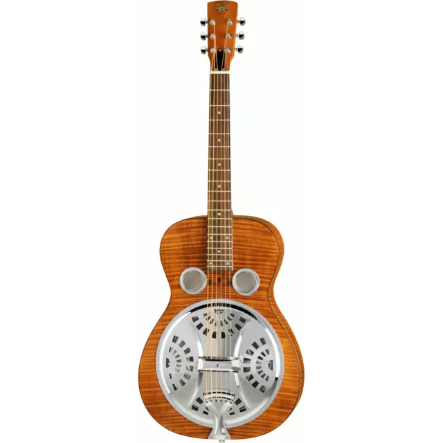 Epiphone Dobro Hound Dog Deluxe Round Neck Vintage Brown