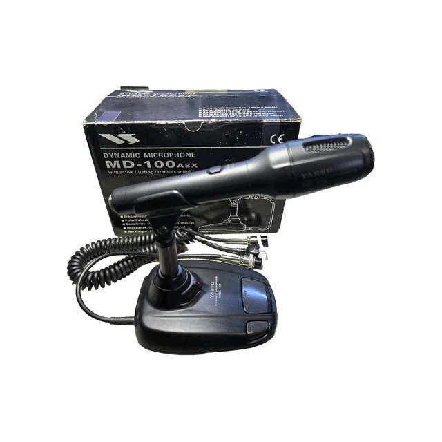YAESU MD100A8X DYNAMIC Desktop Microphone 175.00 PicClick