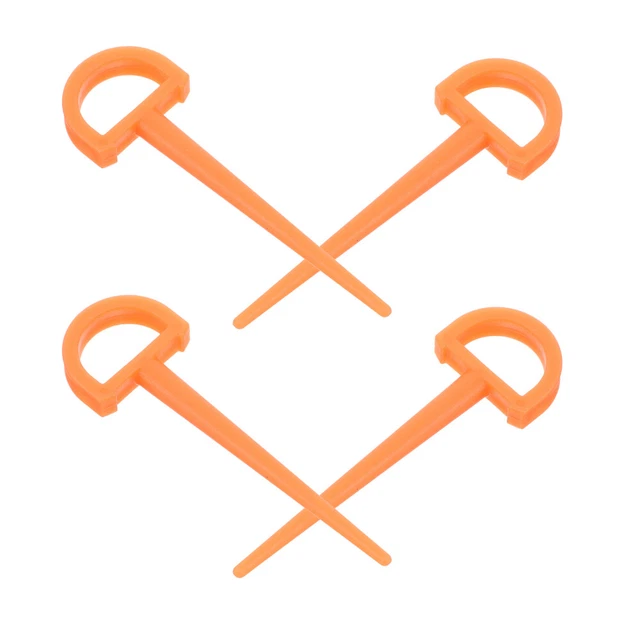 4 PIÈCES PIQUETS De Tente Piquets De Piquet De Tente Clous En Acier