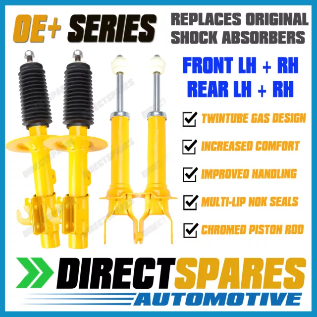 FRONT & REAR Shock Absorbers Holden Commodore VE SEDAN WAGON UTE STD & LOW LH+RH