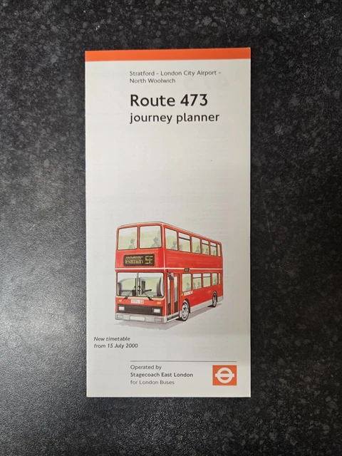 LONDON TRANSPORT TIMETABLE Bus Leaflet Stagecoach East London 2000 AZX3 london-transport-timetable-bus-leaflet-stagecoach-east-london-2000-azx3
