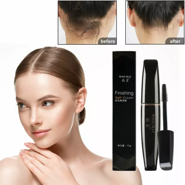 Hair Finishing Stick Anti-Frizz Fixing Cream Styling Tool Beauty Gel 15g