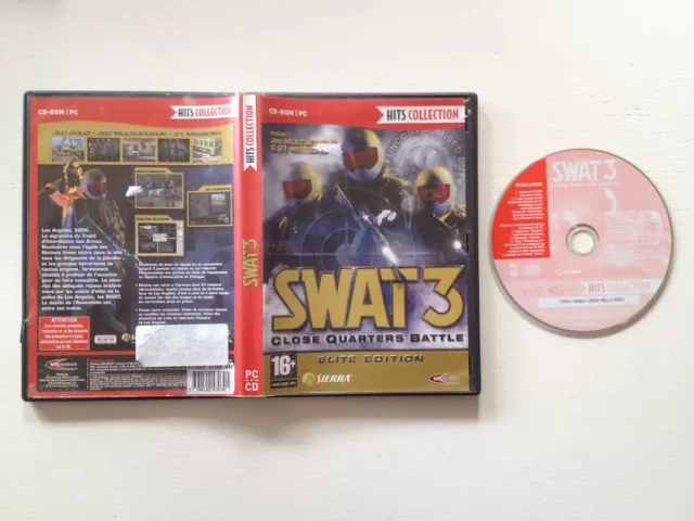 Swat 3 Close Quarters Battle Elite Edition (Action / Tactique) PC FR