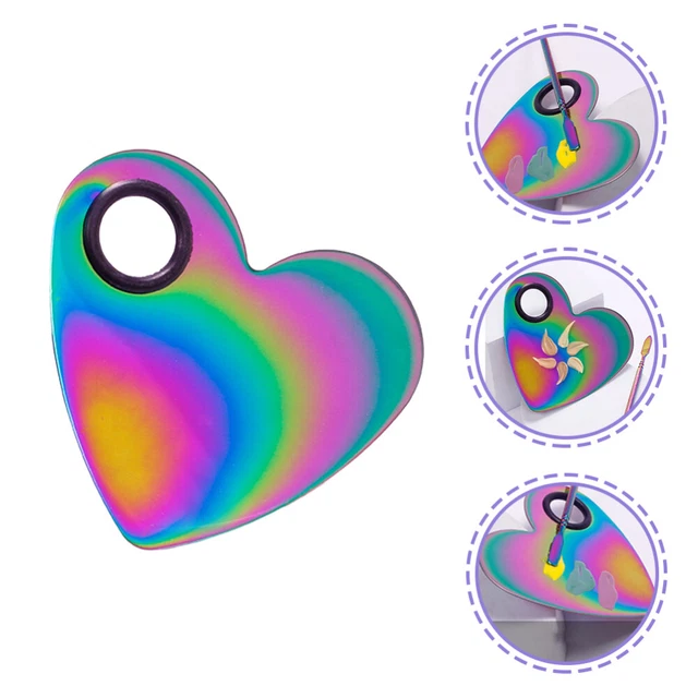 NAIL GEL MAKEUP Palette Acrylic Mixing Pigment Palettes Color £6.35