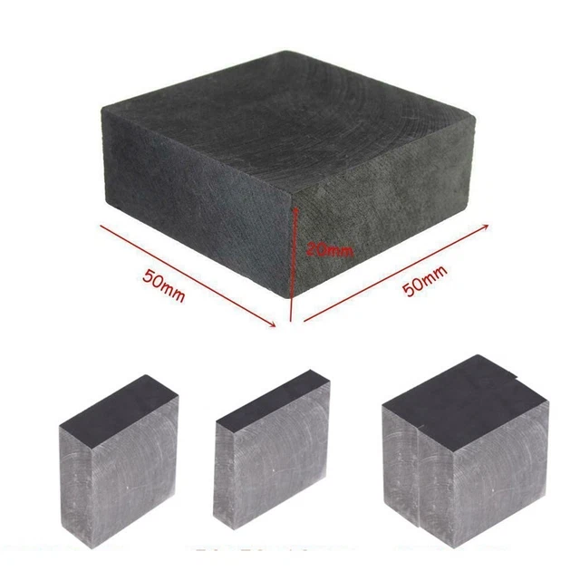Blocco di grafite blocco di grafite misurazione manuale 50×50×50 mm 60×40×10 mm