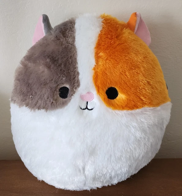 Squishmallows 12" Everett Guinea Pig Fuzz A Mallow Pet Plush New Stuffed Pillow.
