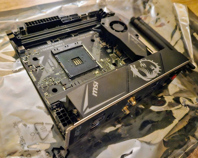 MSI MPG B550I GAMING EDGE WIFI AMD AM4 MiniATX Motherboard FREE UK