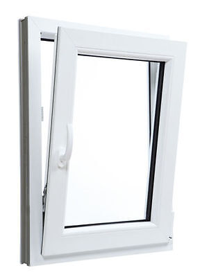 aluplast Finestre in PVC Bianco Aluplast 4000  L:500 x A:600  Vetro basso emissivo 
