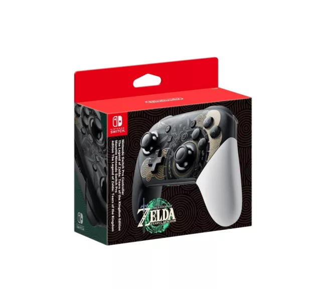 Nintendo Switch Pro Controller The Legend of Zelda Tears of the Kingdom NEU OVP