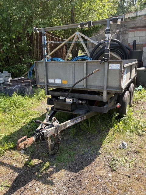 IFOR WILLIAMS TIPPING trailer TT85G Twin Axle 2600 Gross Weight 8x5 £ ...