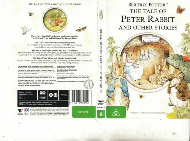 BEATRIX POTTER-THE TALE of Peter Rabbit-1992-[3 Stories]-Animated PB ...