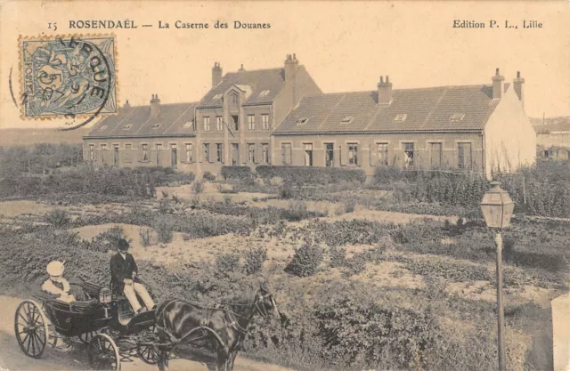 CPA 59 ROSENAEL LA BARRACKS DES CUSTOMS (not common photo