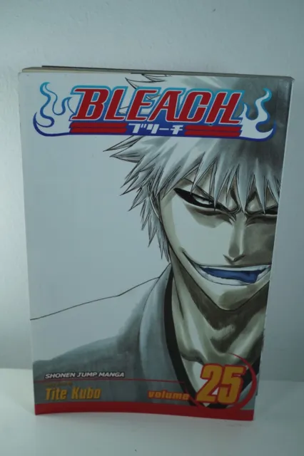 BLEACH Volume 25 Shonen Jump Manga Tite Kubo Paperback Book NEW