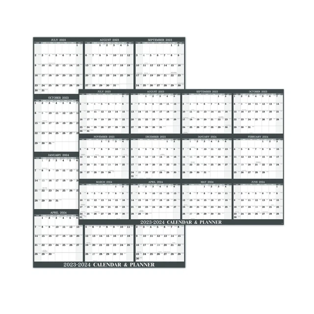 DRY ERASE CALENDAR 20252025 July 2025 June 2025, Academic Yea