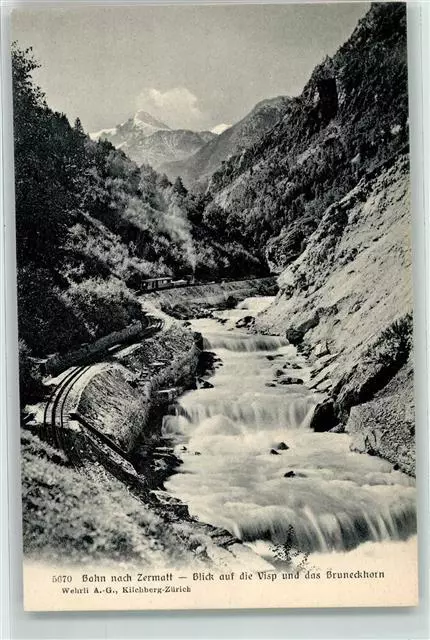 39376127 - Visp Bahn nach Zermatt